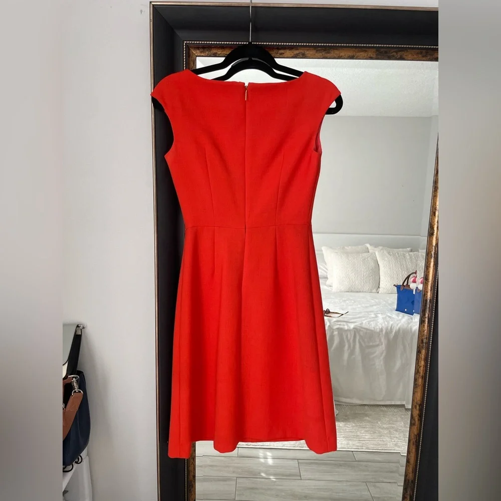 Tory Burch Orange Poppy Sheath Dress – Size 0
